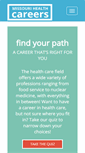 Mobile Screenshot of missourihealthcareers.com